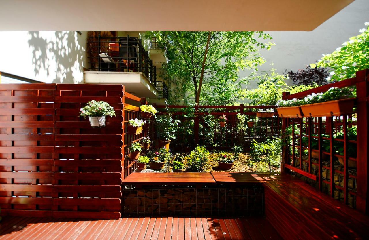 Downtown Garden Isle in urban Style-Free parking Appartement Boedapest Buitenkant foto